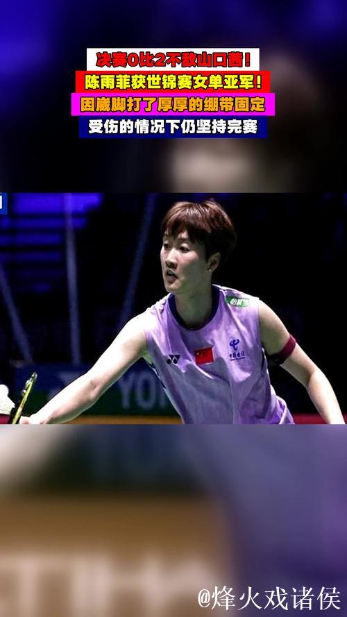 羽毛球世锦赛女单决赛 陈雨菲伤病缠身遗憾获亚军